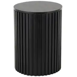 16 in. Black Handmade Ribbed… — Photo 2