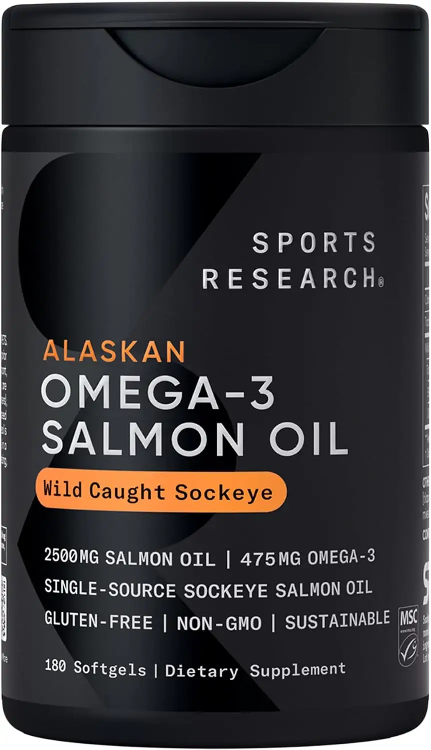 Sports Research Omega-3 Wild Sockeye… — Photo 1