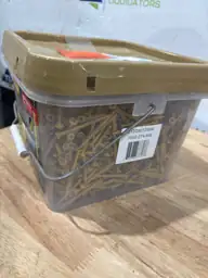 #9 x 2-1/2 in. Star Flat-Head Wood Deck Screws (25 lbs./1823 pcs ...