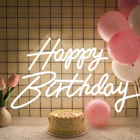 Happy Birthday Light Up Letters… — Photo 1