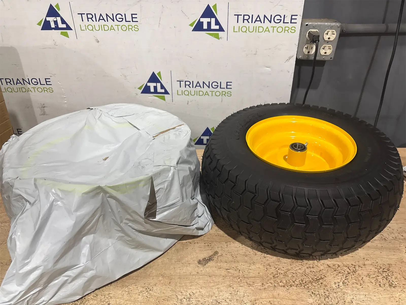 Two 16x6.50-8 tires — Photo 1