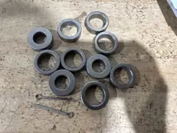 Two 16x6.50-8 tires — Photo 3