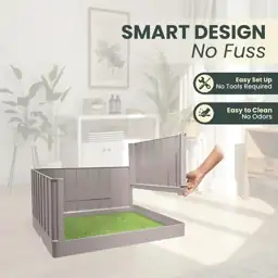 Dog Litter Box with High… — Photo 2