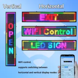 P10 Rolling LED Sign Programmable… — Photo 2