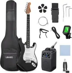 LEKATO Beginner Electric Guitar Kit… — Photo 1