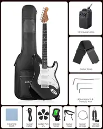 LEKATO Beginner Electric Guitar Kit… — Photo 2