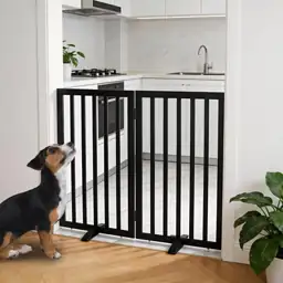 Dog Gate Freestanding Fence for… — Photo 2