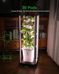 30 Pods Hydroponic Tower Growing… — Photo 2