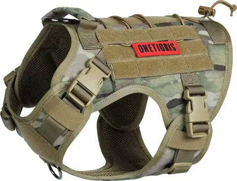 OneTigris Tactical Dog Harness with… — Photo 1