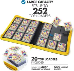 Toploader Binder, 252 9-Pocket Trading… — Photo 2
