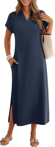 MEROKEETY Women's Summer Casual V… — Photo 1