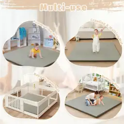 Waterproof Baby Play Mat with… — Photo 2