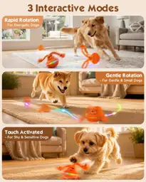 osou Interactive Dog Ball, Automatic… — Photo 2