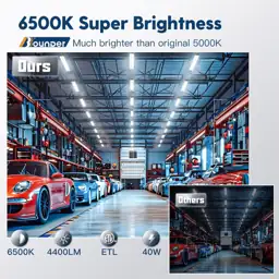 4Pack 4FT LED Shop Light,… — Photo 2
