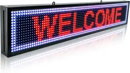 P10 Programmable Scrolling LED Sign Outdoor Digital Display, WiFi ...