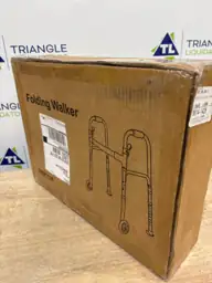 Folding Walker for Seniors, Rolling Walker with 8 Height Adjustments ...