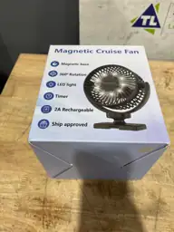 Magnetic Golf Cart Fan, 10000mAh… — Photo 4