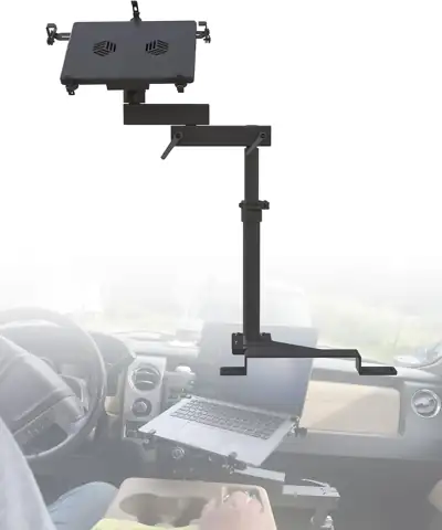 No-Drill Truck Laptop Mount Fit… — Photo 1