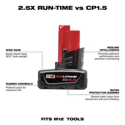 M12 12-Volt Lithium-Ion XC Extended… — Photo 2
