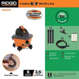 RIDGID 6 Gal. 3.5 Peak… — Photo 2