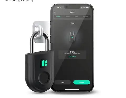 igloohome Padlock Lite Black Keyless… — Photo 1