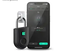 igloohome Padlock Lite Black Keyless… — Photo 1
