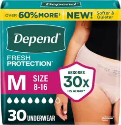 Depend Fresh Protection Adult Diapers… — Photo 1