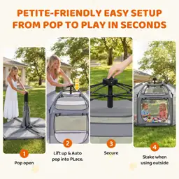 Dripex Baby Playpen, Portable Pop… — Photo 2