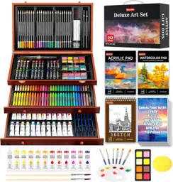 Soucolor Art Supplies,192 Pack Deluxe… — Photo 1
