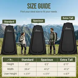 WolfWise Pop Up Shower Tent… — Photo 2