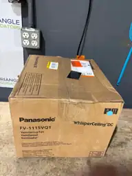 Panasonic WhisperCeiling 0.3-Sone 150-CFM White… — Photo 6