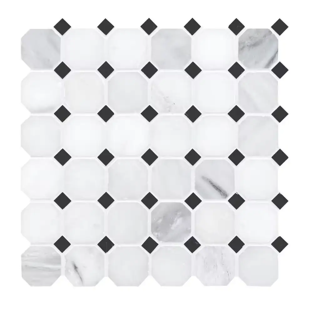 Greecian White Octagon 12 in.… — Photo 1