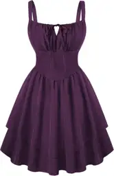 Scarlet Darkness Corset Mini Dress… — Photo 1