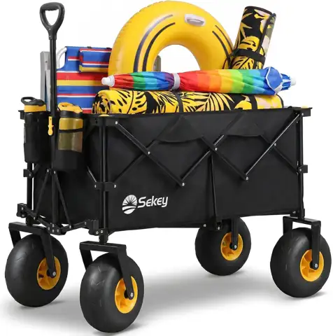 Sekey Heavy-Duty Beach Wagon with… — Photo 1