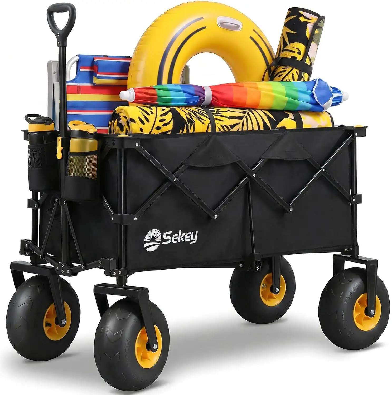Sekey Heavy-Duty Beach Wagon with… — Photo 1