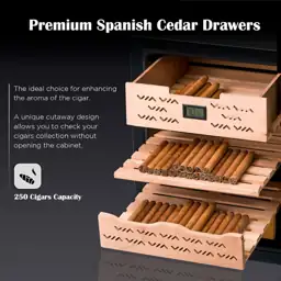 Epress 33L Electric Cigar Humidor,… — Photo 2