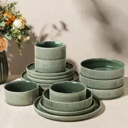 GBHOME Stoneware Dinnerware Sets for… — Photo 1
