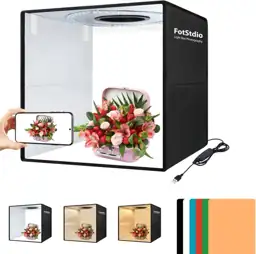 Light Box Photography 16x16in Photo Light Box with 224 LEDs, CRI >95 ...