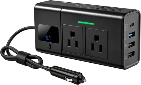 200W Car Power Inverter DC… — Photo 1