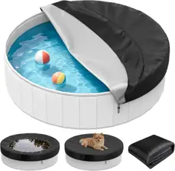 48" Round Dog Pool Cover,… — Photo 1