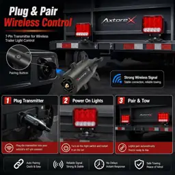 Wireless Trailer Lights 2-Pack Tow… — Photo 2