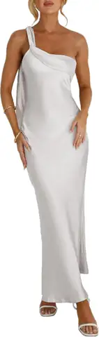 2026 Satin One Shoulder Formal… — Photo 1