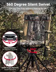 KEMIMOTO Heated Hunting Blind Chair… — Photo 2