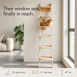 65" Tall 6-Level Cat Ladder… — Photo 2