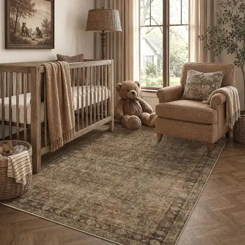 Schweek 4x6 Washable Area Rug… — Photo 1