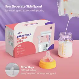Nuliie 300 Pcs Breastmilk Storage… — Photo 2