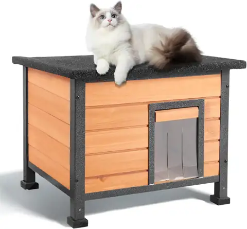 Outdoor Cat House Weatherproof, Openable… — Photo 1