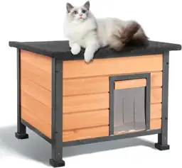Outdoor Cat House Weatherproof, Openable… — Photo 1