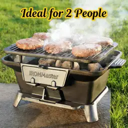 IronMaster Hibachi Grill Small Portable… — Photo 2