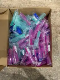 Mifoci 100 Pcs Finger Toothbrushes… — Photo 3